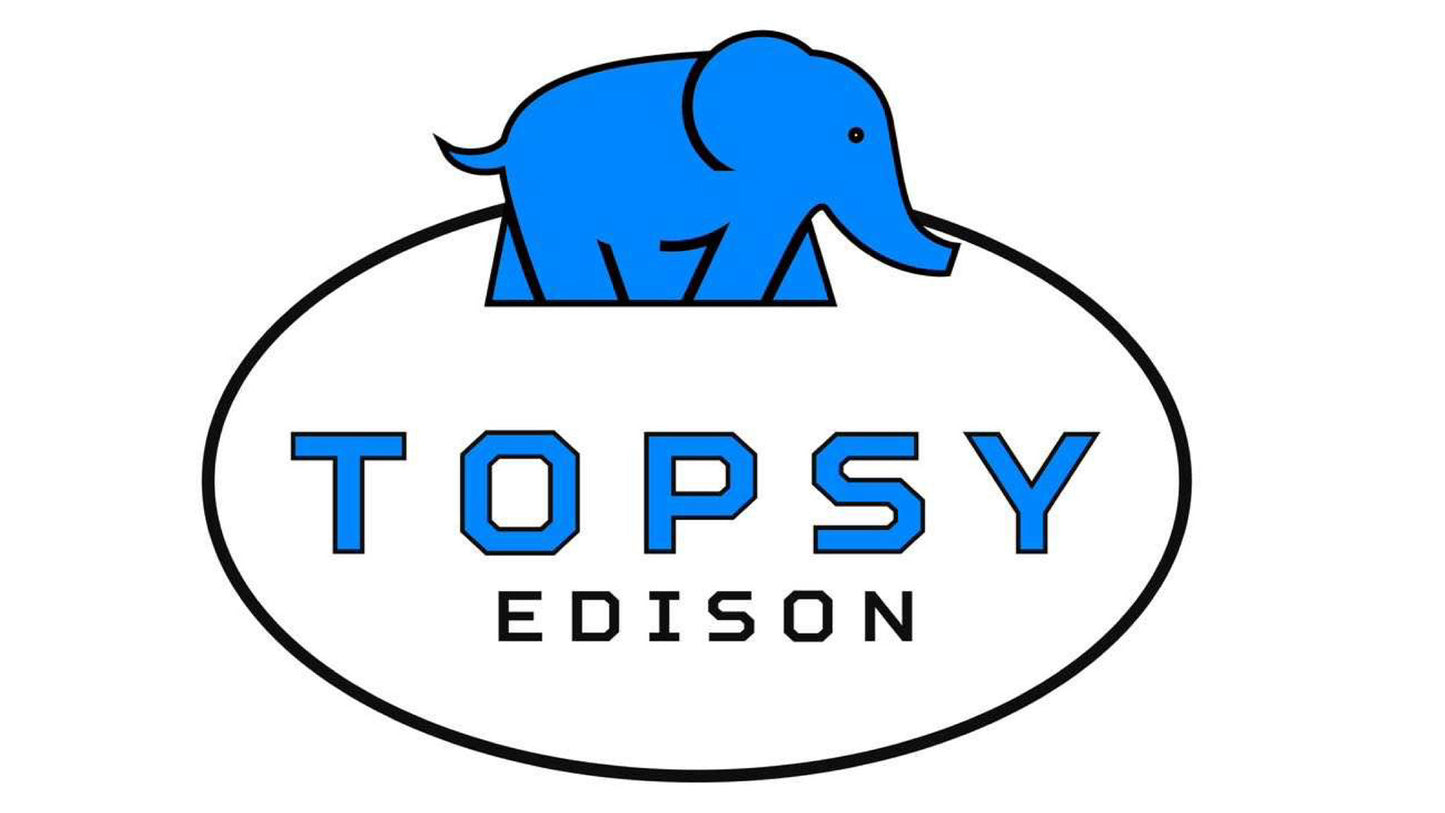 Vinyl Sticker - Topsy - White, 5"