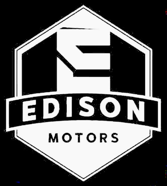 Transfer Decal - Edison - White, 5"